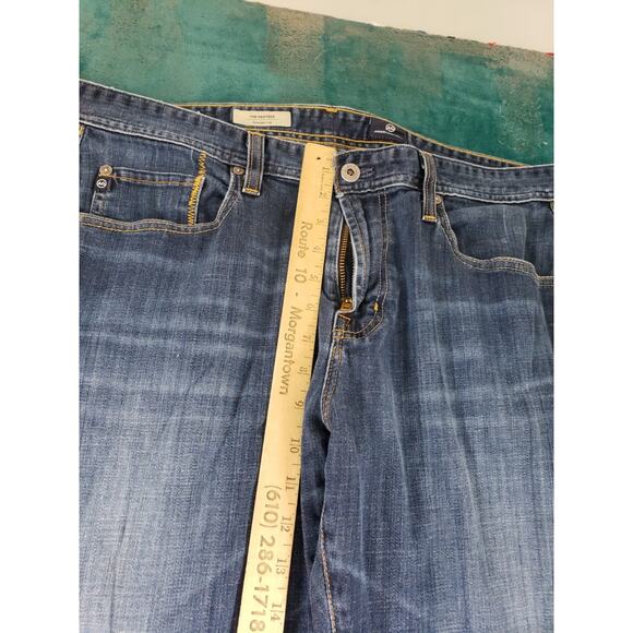 Adriano Goldschmied Jeans Size 36x36 Mens Blue Pants Stretch Protege Straight - Picture 7 of 13